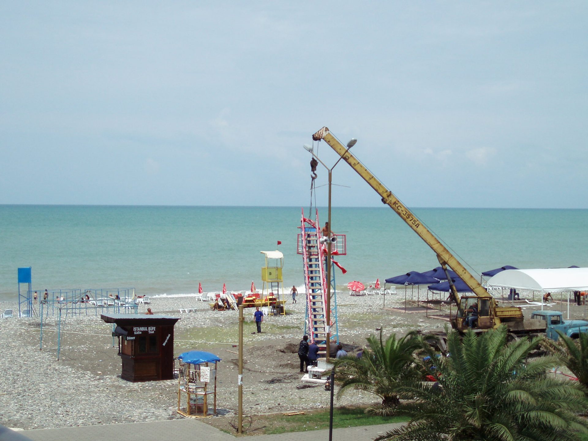 The Black Sea shore at Batumi